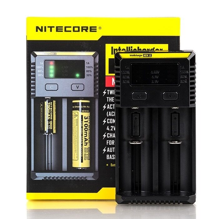 NITECORE - NITECORE I2 BATTERY CHARGER (2-BAY) - CHARGERS - Vapes Royale