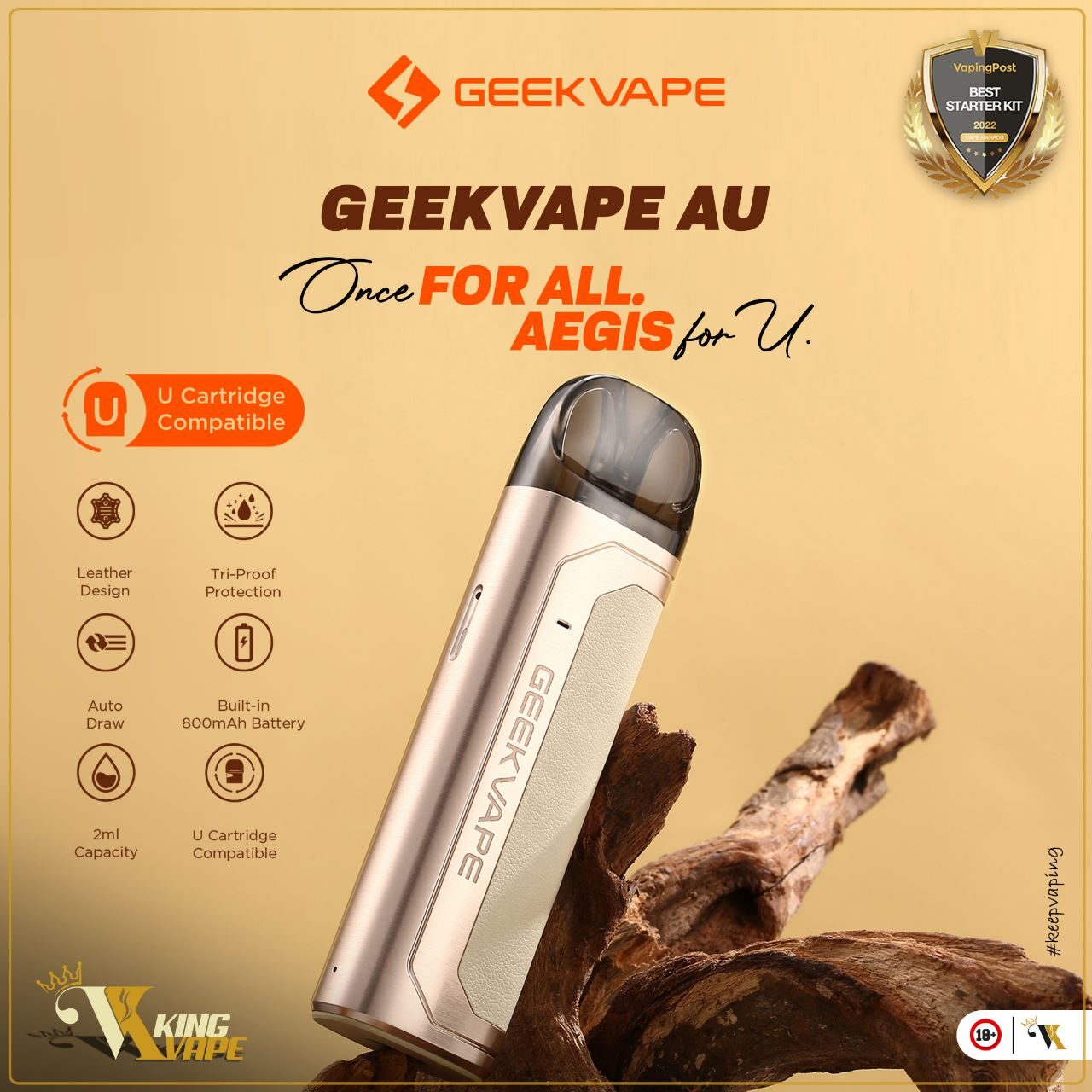 GEEK VAPE AU 20W POD SYSTEM