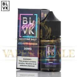 BUY ICED BERRY BANANA SALT BY BLVK - 30ML