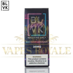 BUY ICED BERRY LEMONADE SALT BY BLVK - 30ML