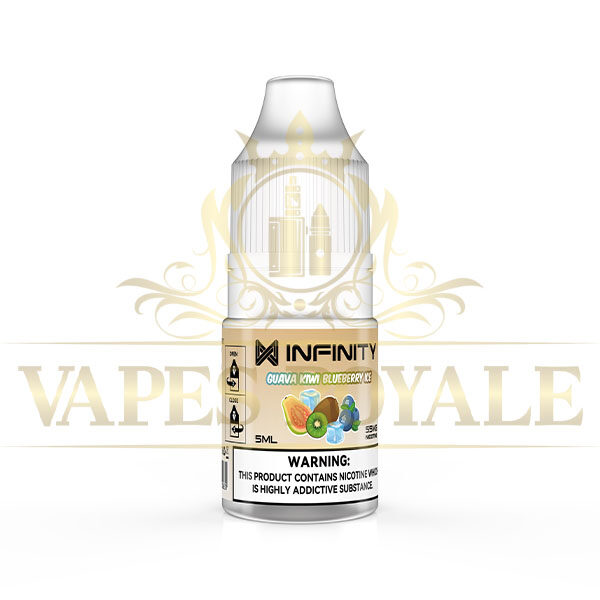 INFINITY VAPES - BUY NEW GUAVA KIWI BLUEBERRY ICE SALT BY INFINITY – 5ML - 5ML SALT NIC - Vapes Royale
