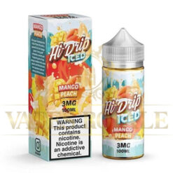 HI DRIP - PEACHY MANGO ICED BY HI DRIP 100ML - 100ML E-LIQUID - Vapes Royale
