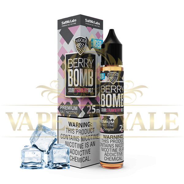 BUY BERRY BOMB ICED SALT BY VGOD - 30ML