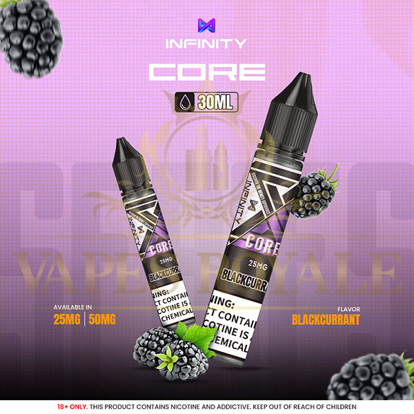 BUY NEW BLACKCURRANT ICE SALT BY INFINITY CORE - 30ML