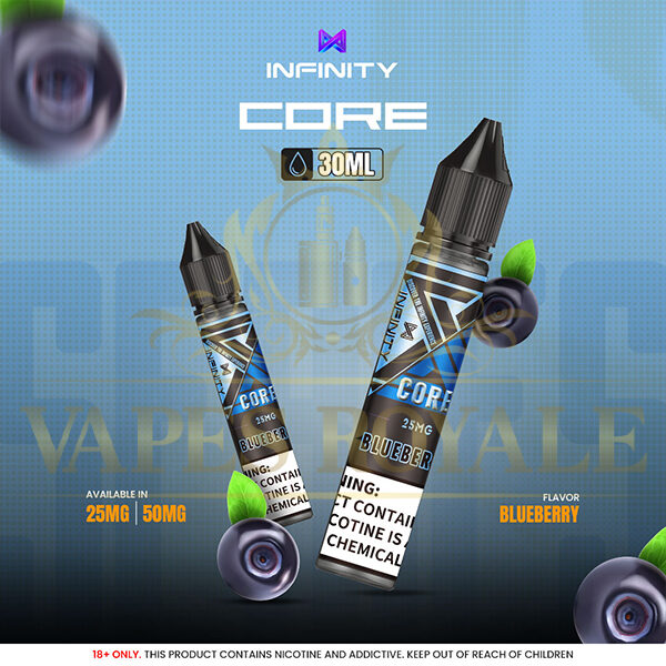 BUY NEW BLUEBERRY ICE SALT BY INFINITY CORE - 30ML