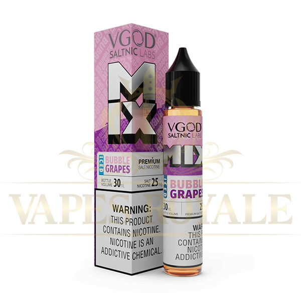 BUY BUBBLE GRAPES ICE SALT BY VGOD - 30ML
