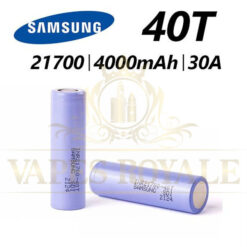 SAMSUNG 40T 21700 4000MAH 30A BATTERY 1 PIECE
