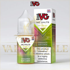 BUY CINNAMON GUM CHEW ICE SALT BY IVG - 30ML