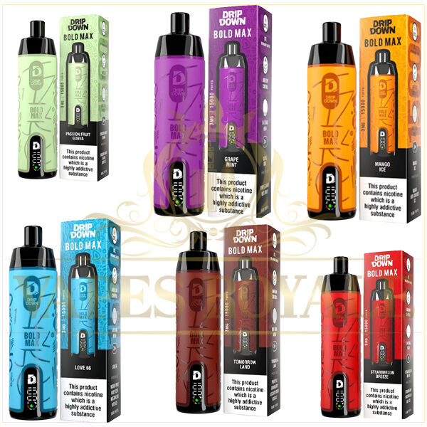 BUY DRIP DOWN BOLD MAX DTL DISPOSABLE 15000 PUFFS