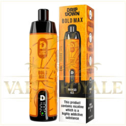 DRIP DOWN - BUY DRIP DOWN BOLD MAX DTL DISPOSABLE 15000 PUFFS - RDTA - Vapes Royale