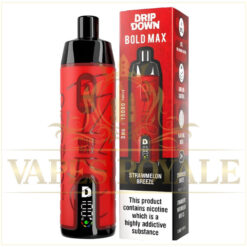 DRIP DOWN - BUY DRIP DOWN BOLD MAX DTL DISPOSABLE 15000 PUFFS - RDTA - Vapes Royale