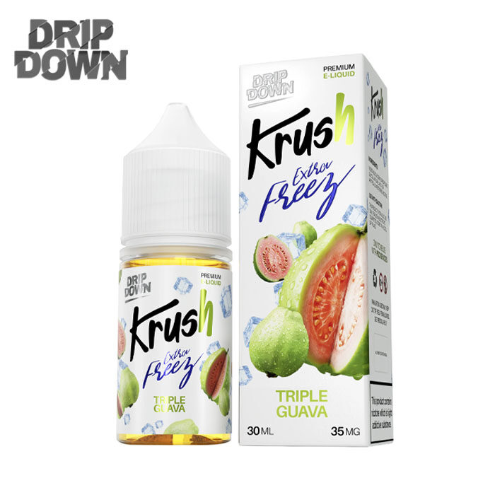 TRIPLE GUAVA EXTRA FREEZ SALT BY DRIP DOWN KRUSH